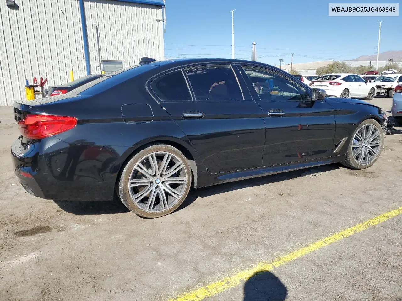 2018 BMW M550Xi VIN: WBAJB9C55JG463848 Lot: 48485765