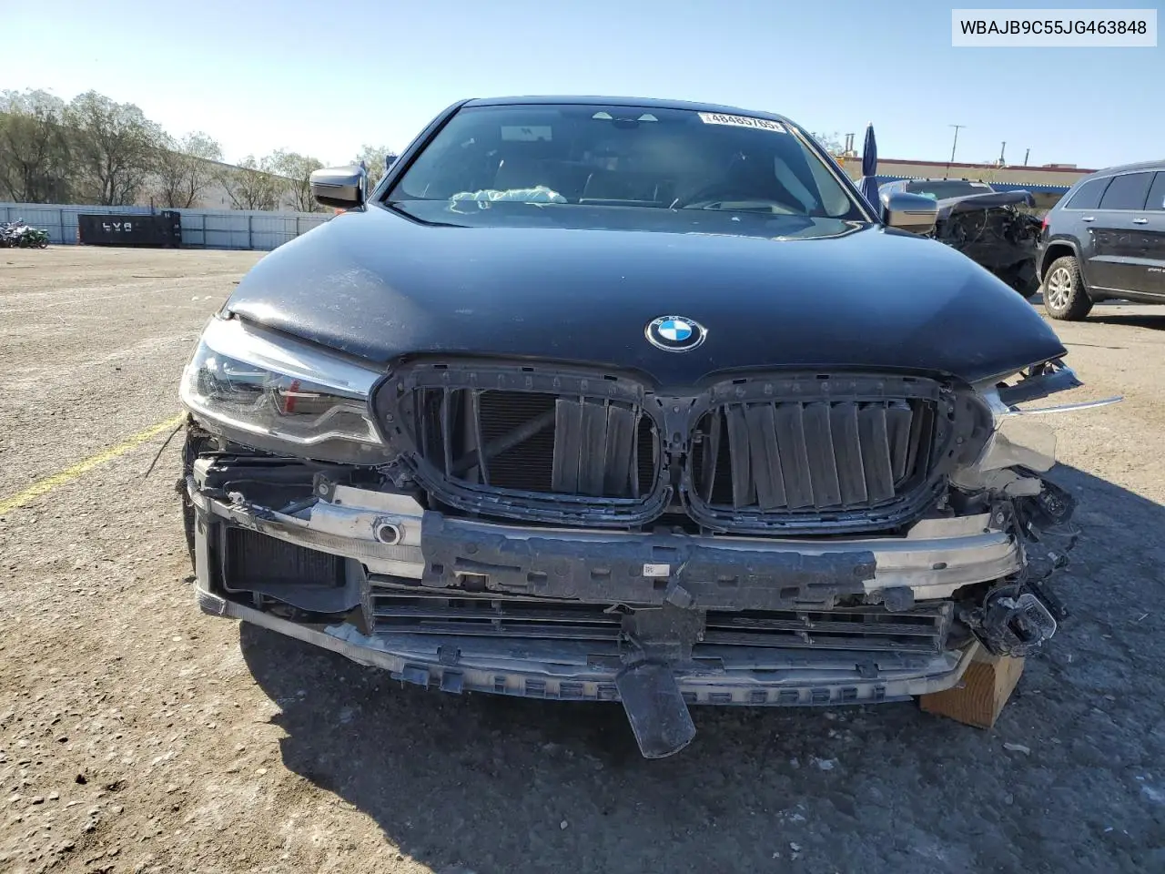 2018 BMW M550Xi VIN: WBAJB9C55JG463848 Lot: 48485765