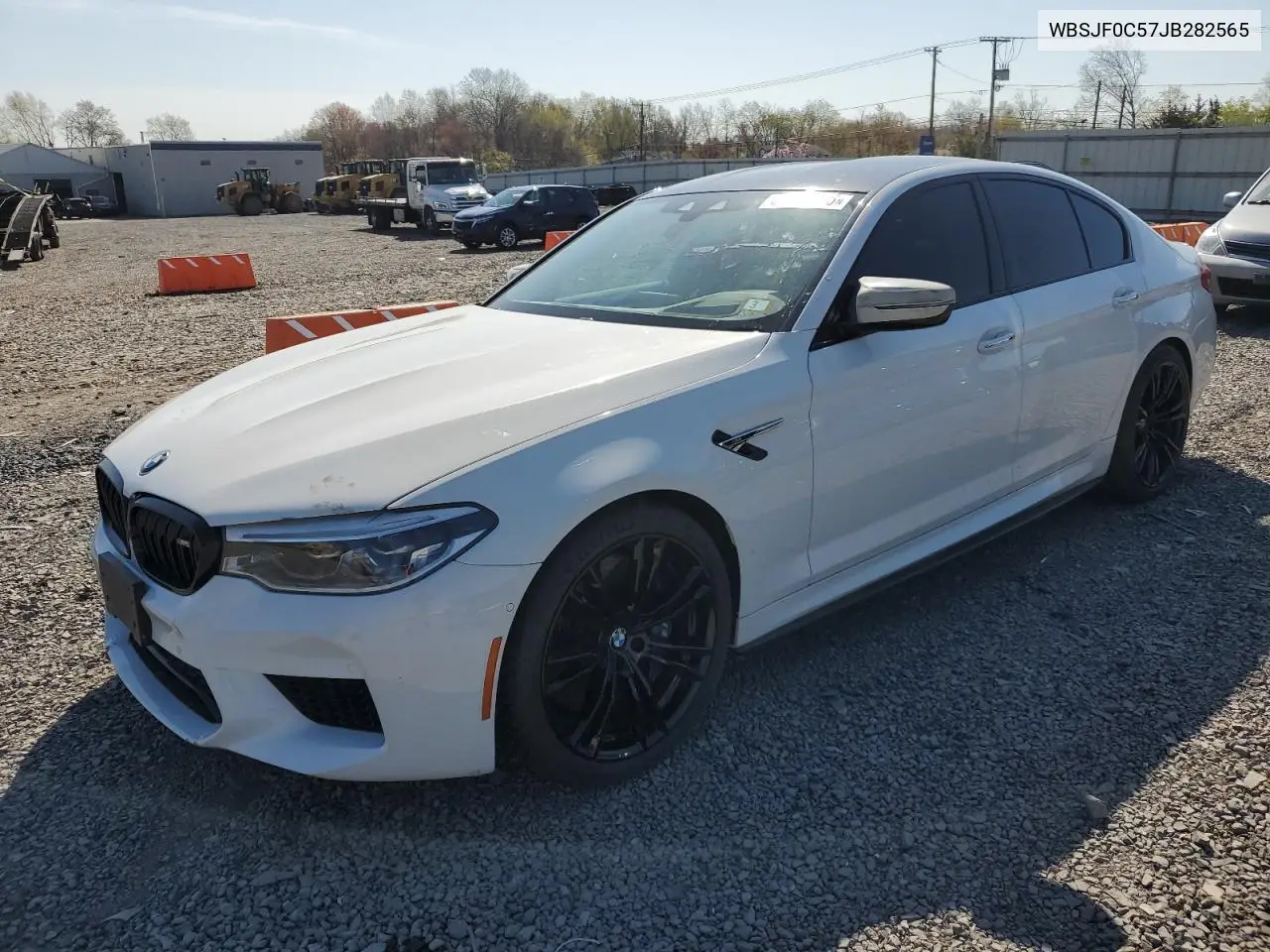 2018 BMW M5 VIN: WBSJF0C57JB282565 Lot: 53093575
