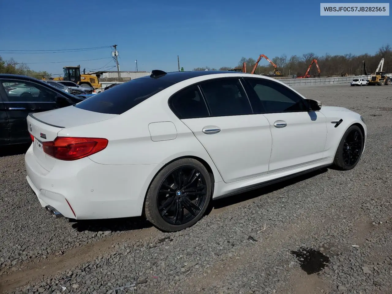 2018 BMW M5 VIN: WBSJF0C57JB282565 Lot: 53093575
