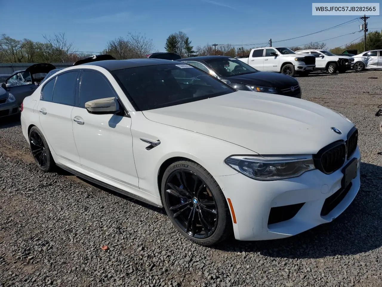 2018 BMW M5 VIN: WBSJF0C57JB282565 Lot: 53093575