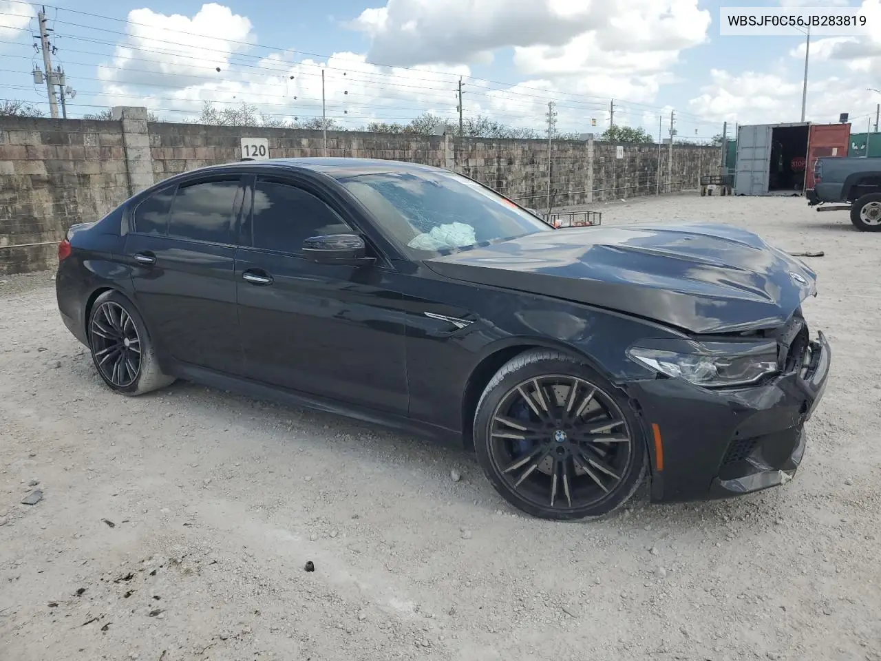 2018 BMW M5 VIN: WBSJF0C56JB283819 Lot: 53586515