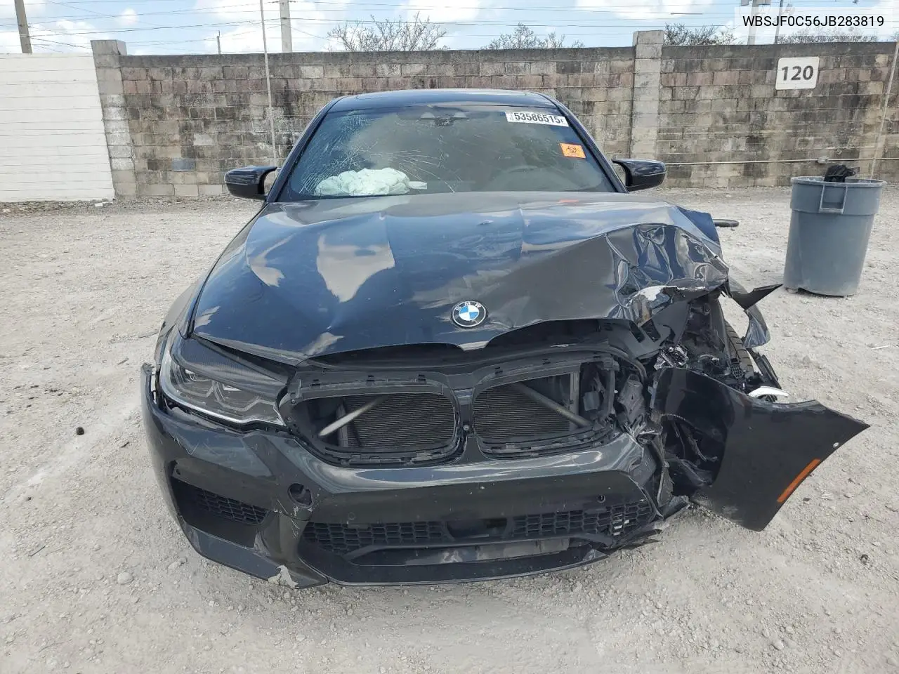 2018 BMW M5 VIN: WBSJF0C56JB283819 Lot: 53586515