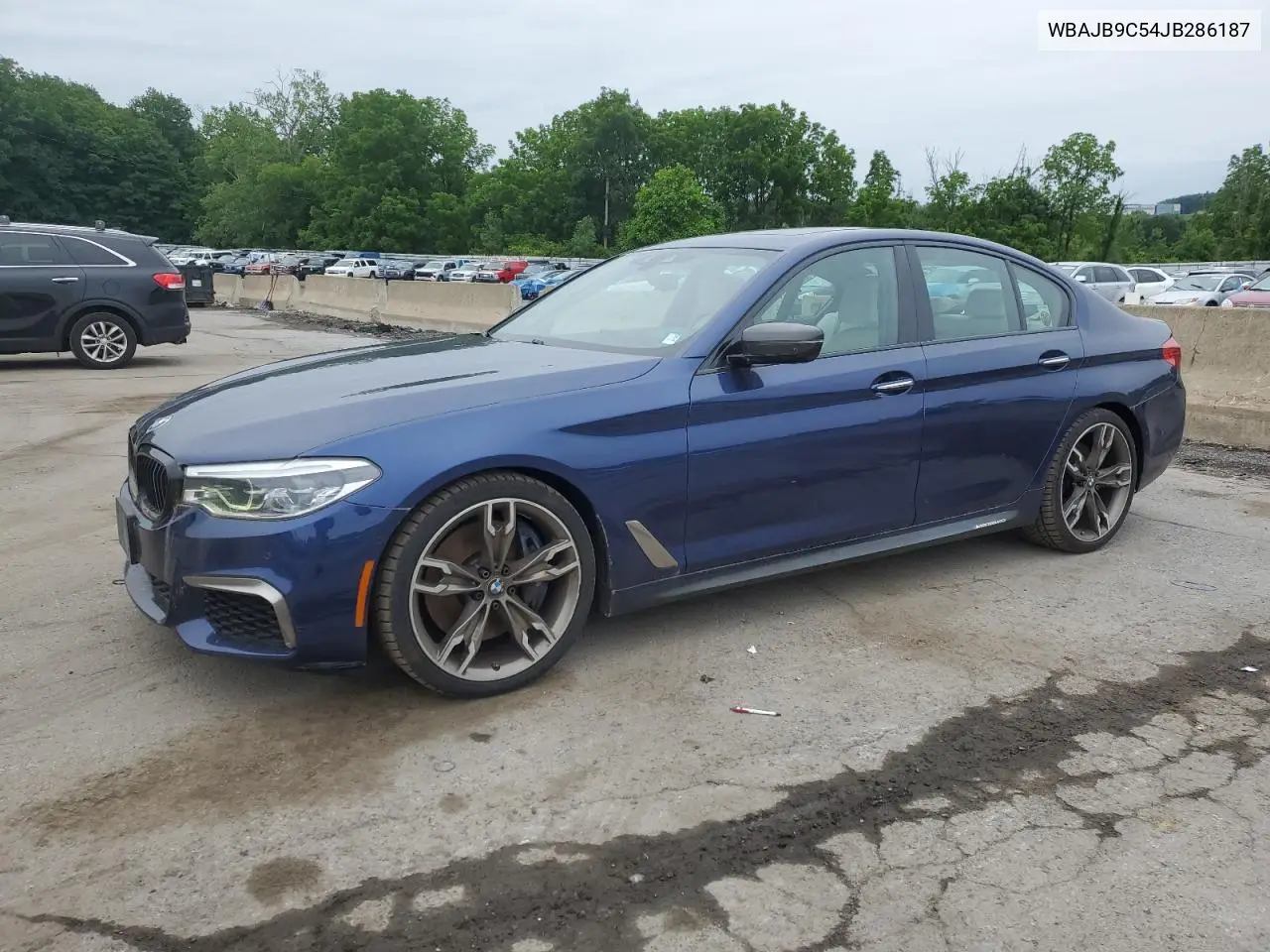 2018 BMW M550Xi VIN: WBAJB9C54JB286187 Lot: 54790535