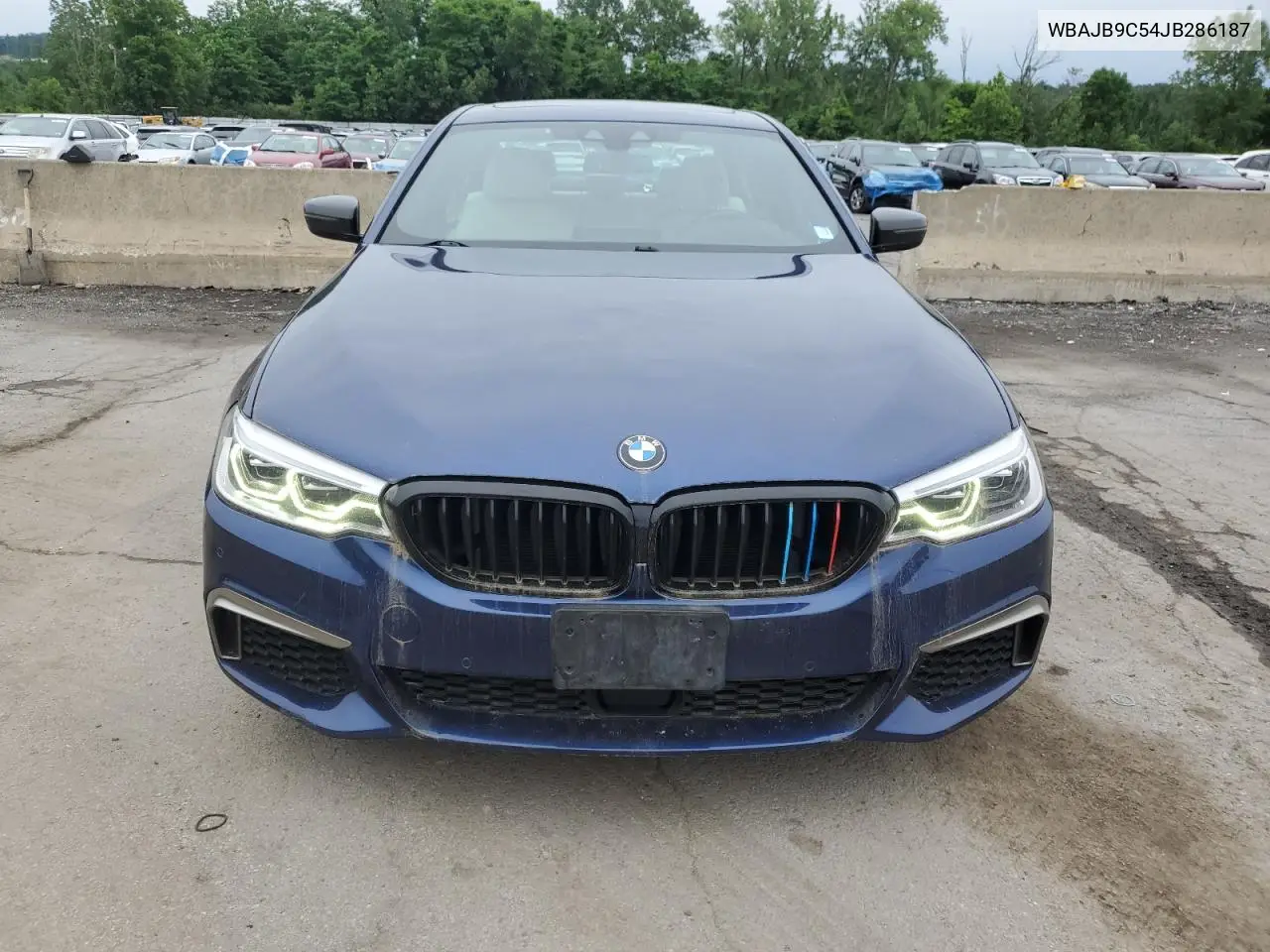 2018 BMW M550Xi VIN: WBAJB9C54JB286187 Lot: 54790535