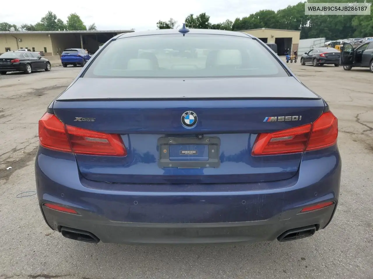 2018 BMW M550Xi VIN: WBAJB9C54JB286187 Lot: 54790535