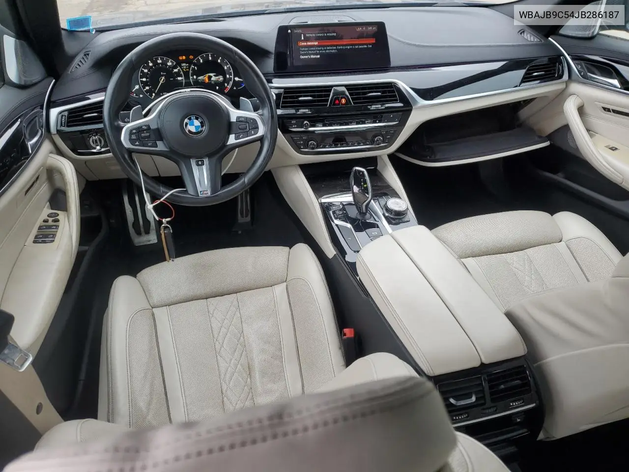 2018 BMW M550Xi VIN: WBAJB9C54JB286187 Lot: 54790535