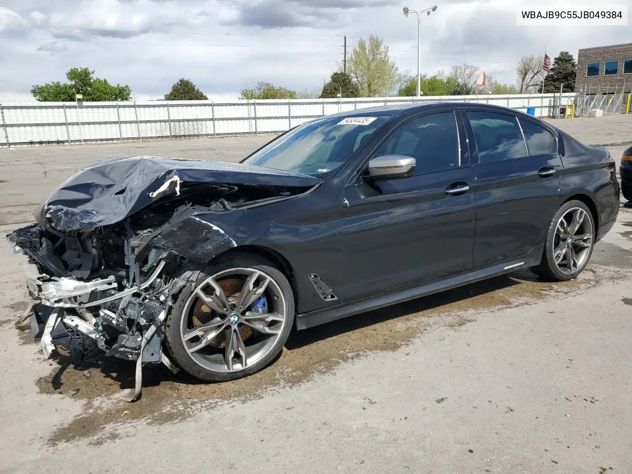 2018 BMW M550Xi VIN: WBAJB9C55JB049384 Lot: 54934435