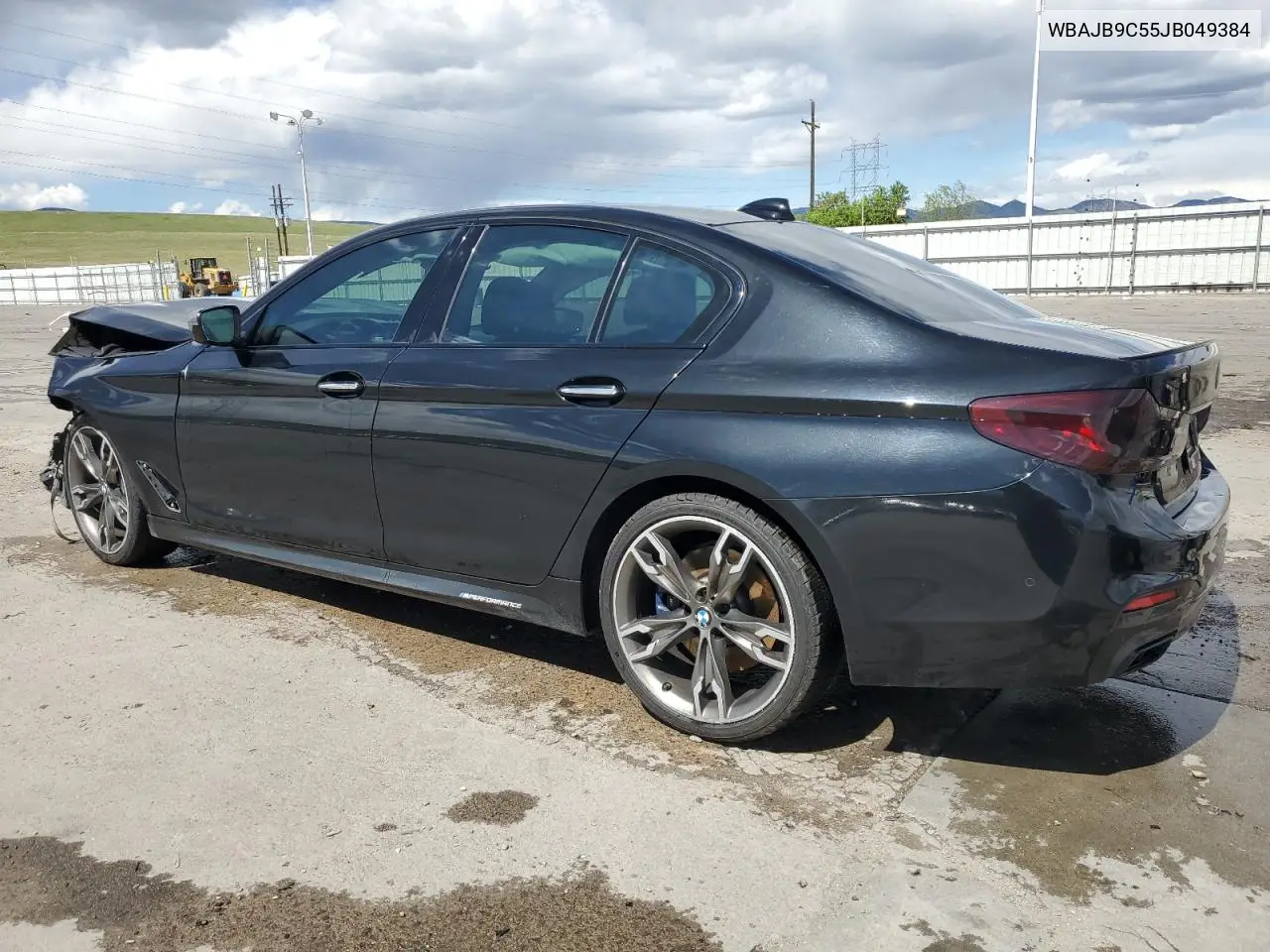 2018 BMW M550Xi VIN: WBAJB9C55JB049384 Lot: 54934435