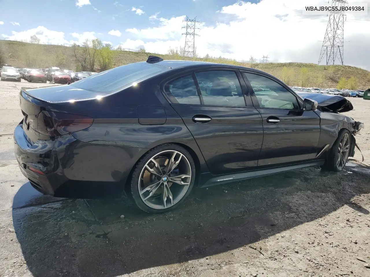 2018 BMW M550Xi VIN: WBAJB9C55JB049384 Lot: 54934435