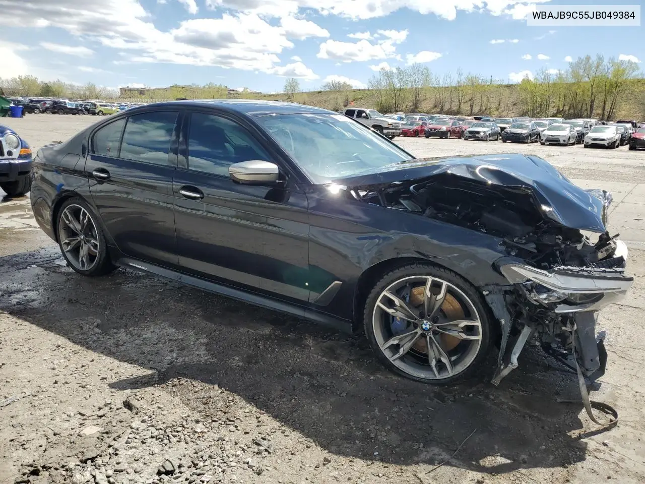 2018 BMW M550Xi VIN: WBAJB9C55JB049384 Lot: 54934435