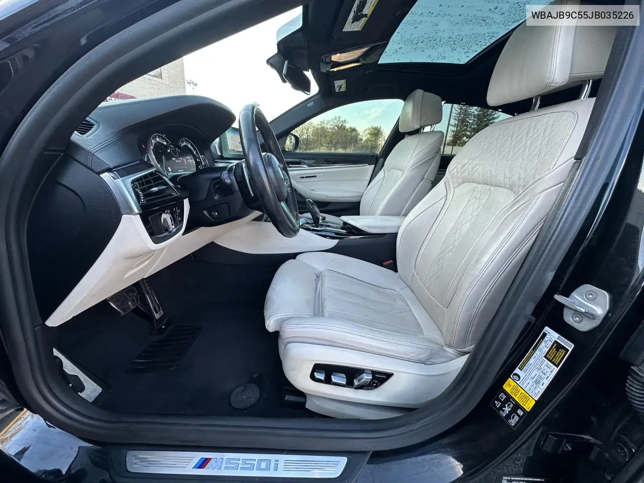 2018 BMW M550Xi VIN: WBAJB9C55JB035226 Lot: 57062675