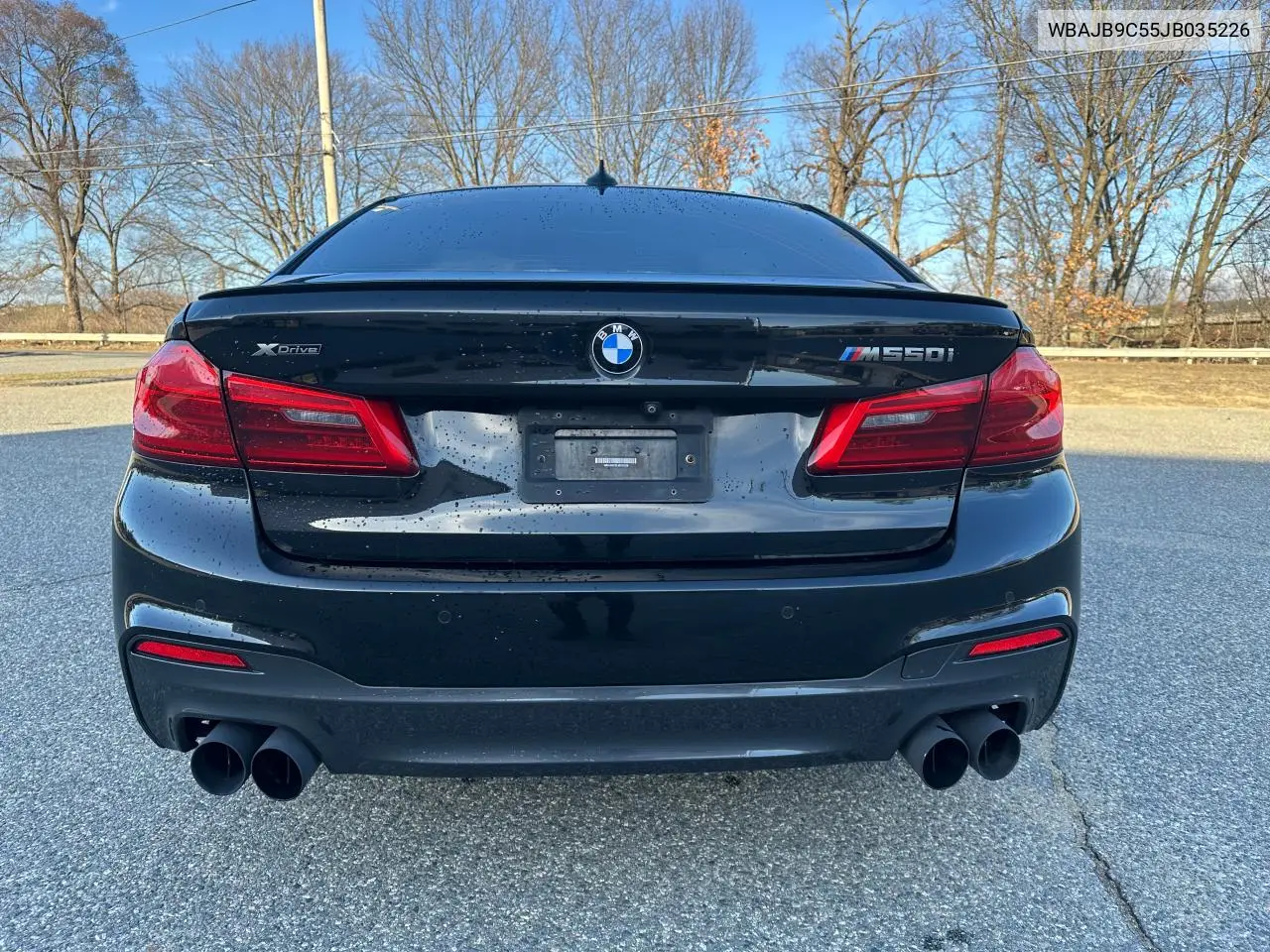 2018 BMW M550Xi VIN: WBAJB9C55JB035226 Lot: 57062675