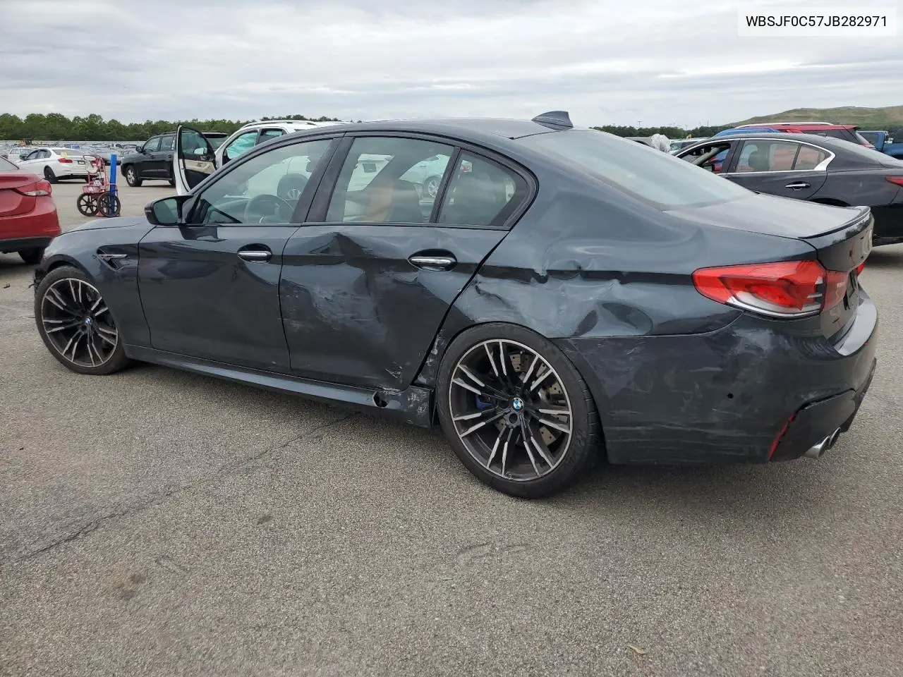 2018 BMW M5 VIN: WBSJF0C57JB282971 Lot: 60287215