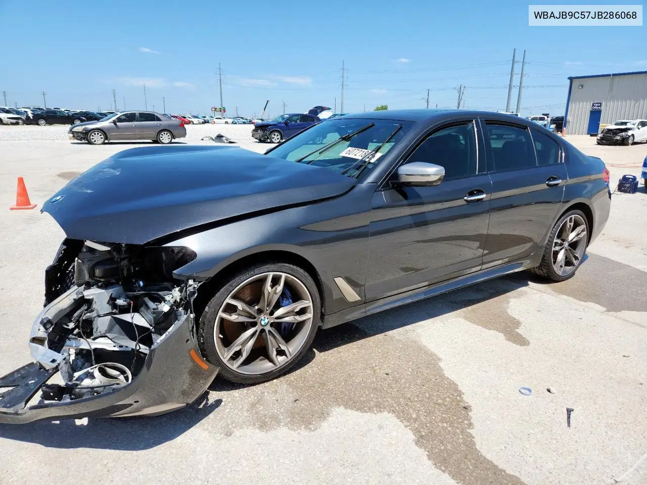 2018 BMW M550Xi VIN: WBAJB9C57JB286068 Lot: 60721875