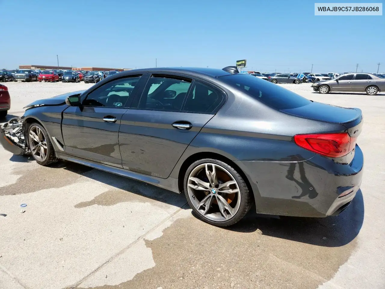2018 BMW M550Xi VIN: WBAJB9C57JB286068 Lot: 60721875