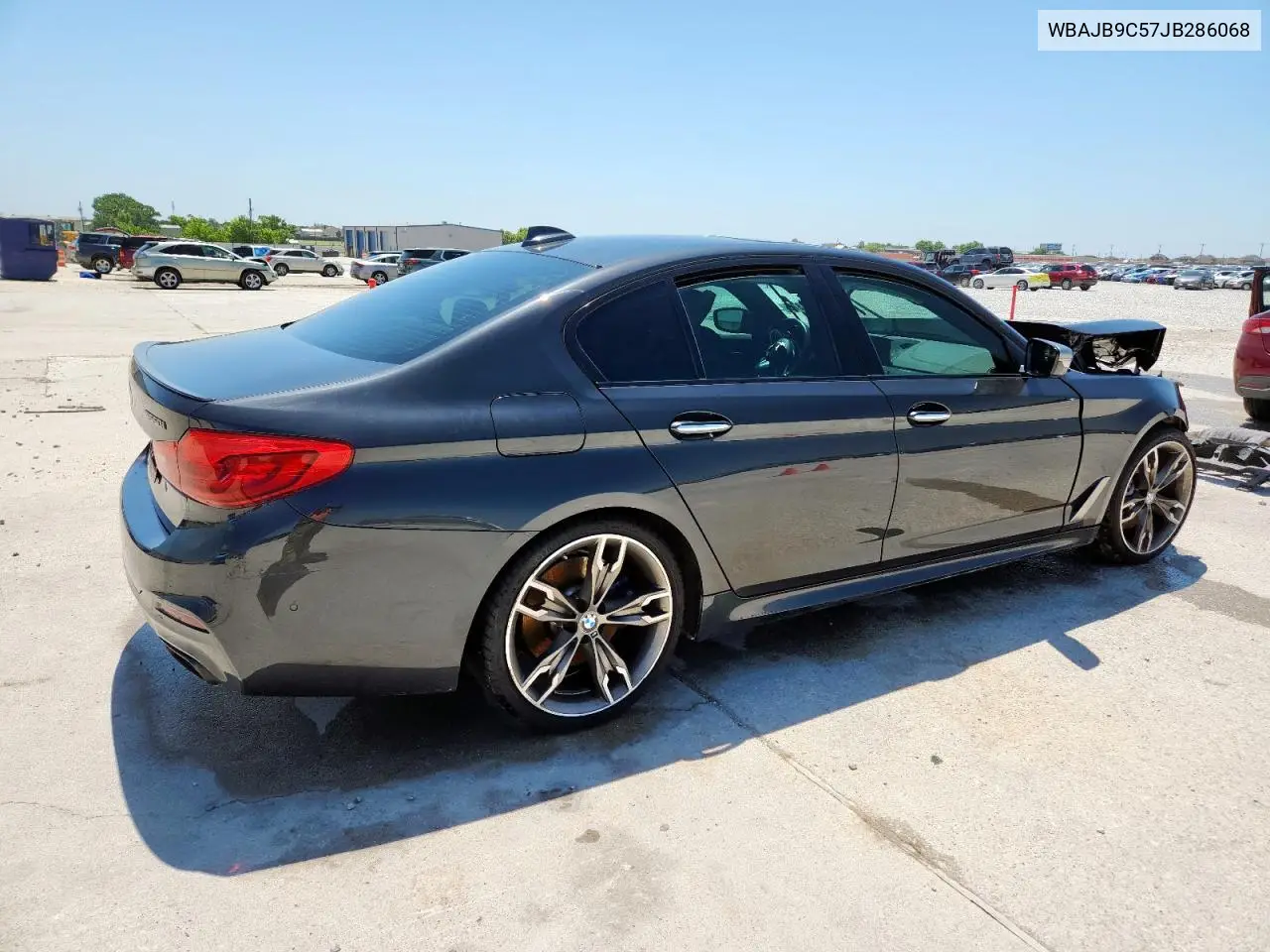 2018 BMW M550Xi VIN: WBAJB9C57JB286068 Lot: 60721875