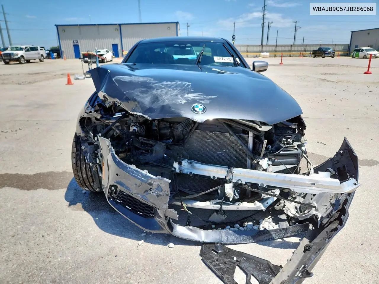 2018 BMW M550Xi VIN: WBAJB9C57JB286068 Lot: 60721875