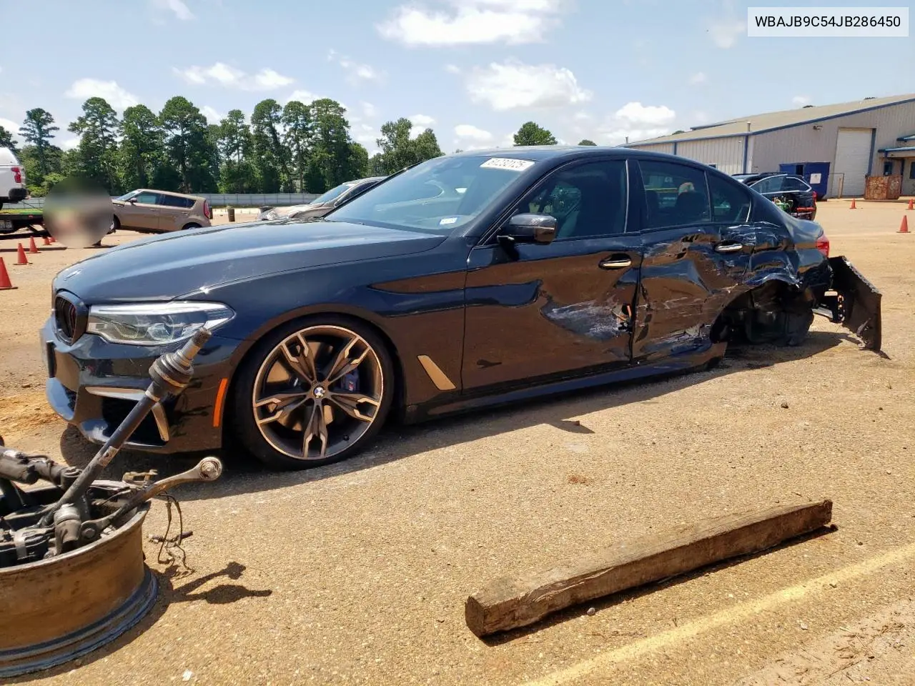 2018 BMW M550Xi VIN: WBAJB9C54JB286450 Lot: 61232125