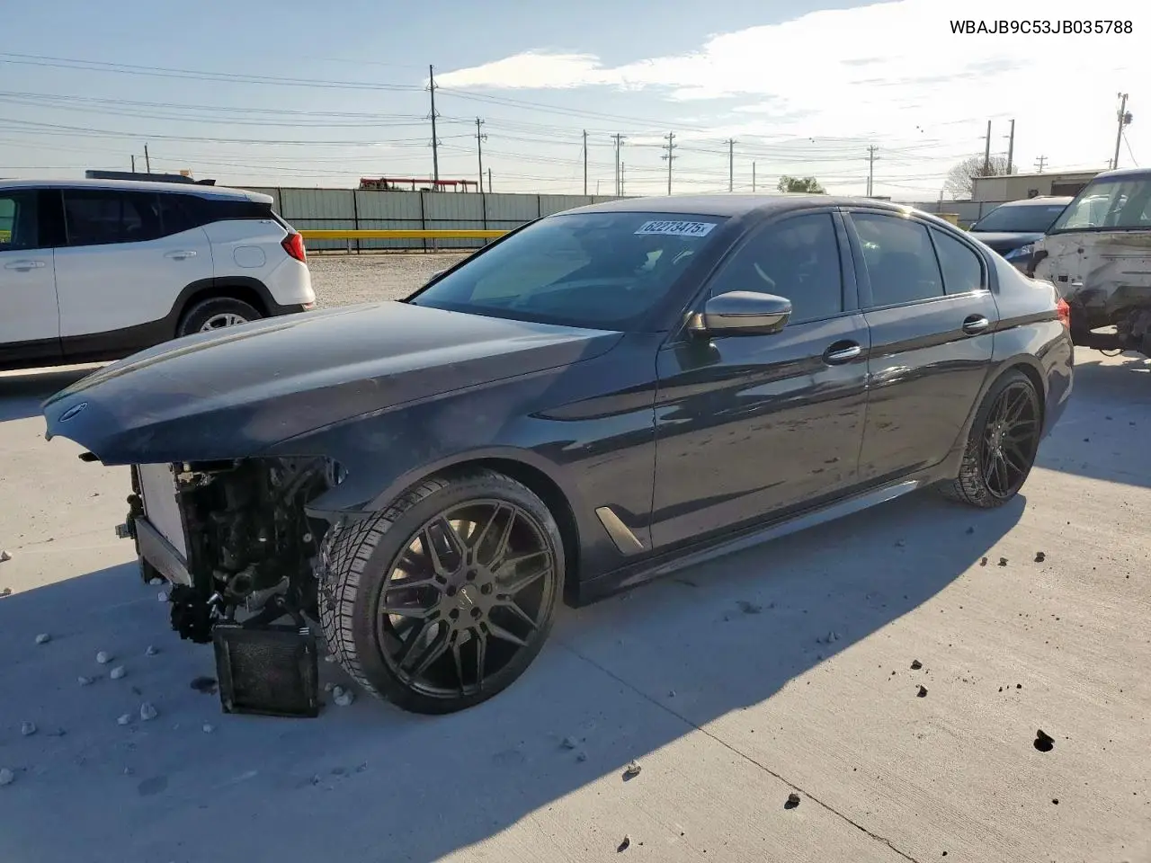 2018 BMW M550Xi VIN: WBAJB9C53JB035788 Lot: 62273475
