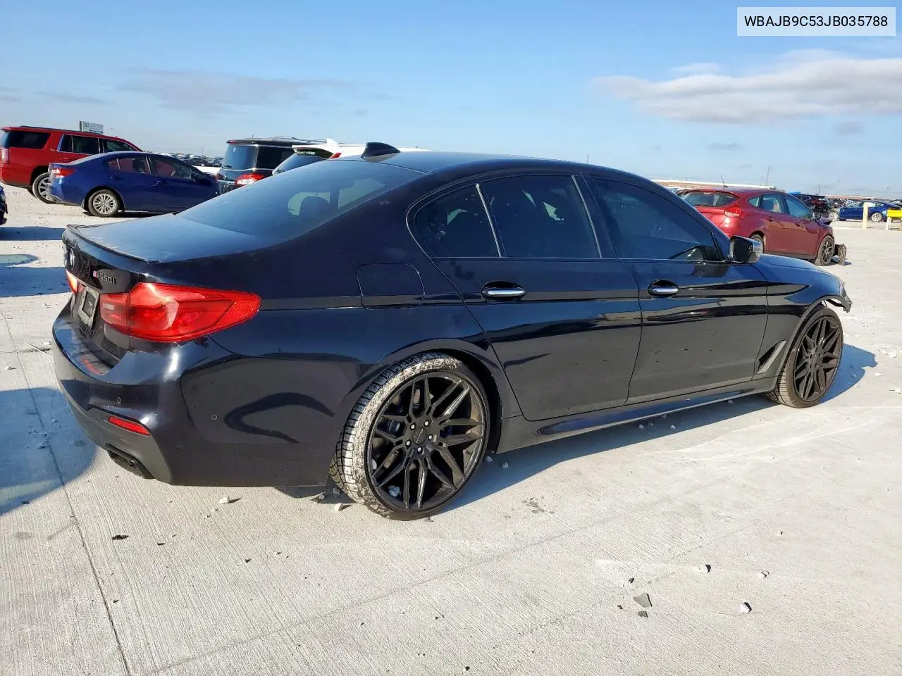 2018 BMW M550Xi VIN: WBAJB9C53JB035788 Lot: 62273475