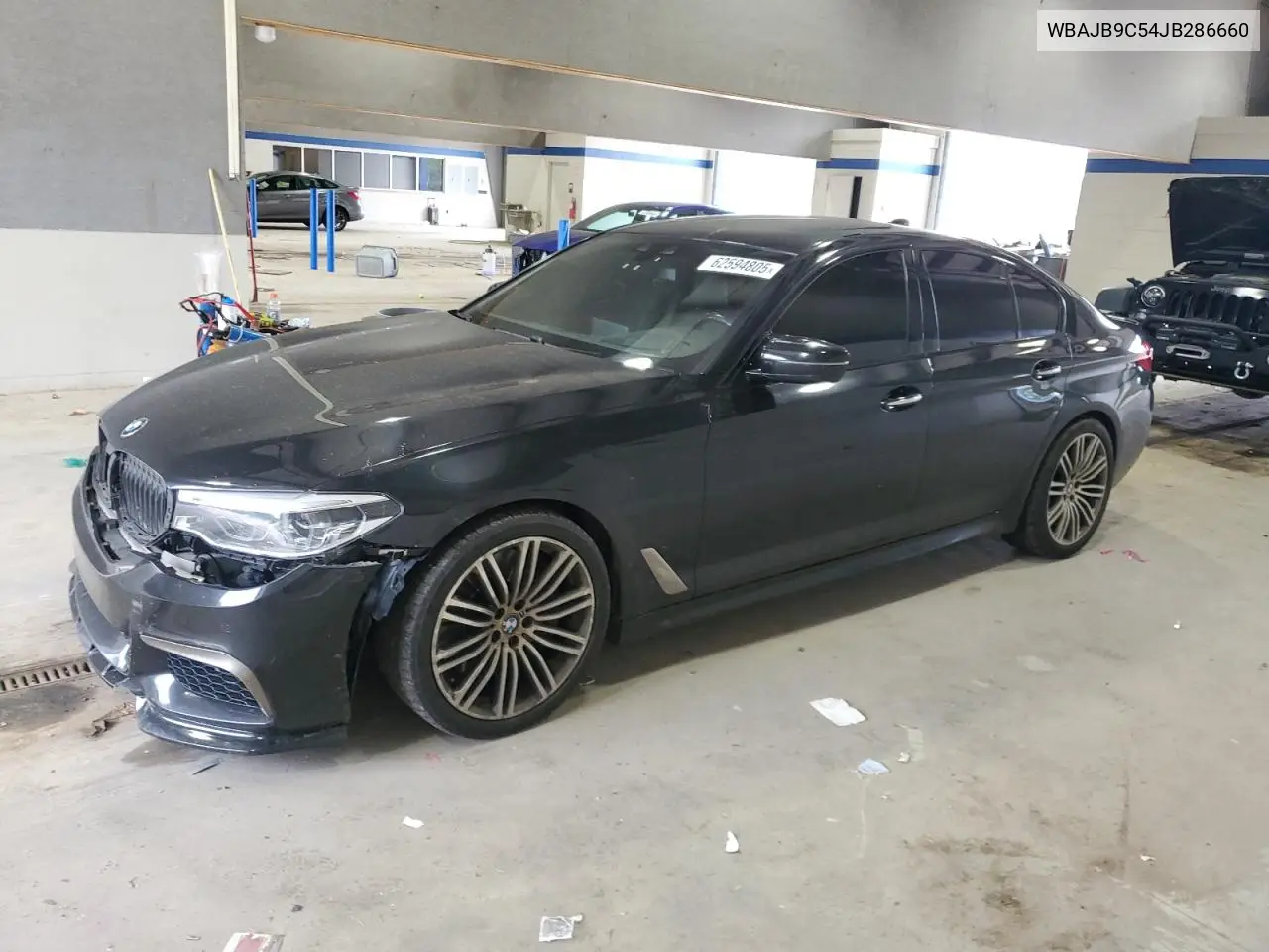 2018 BMW M550Xi VIN: WBAJB9C54JB286660 Lot: 62594805