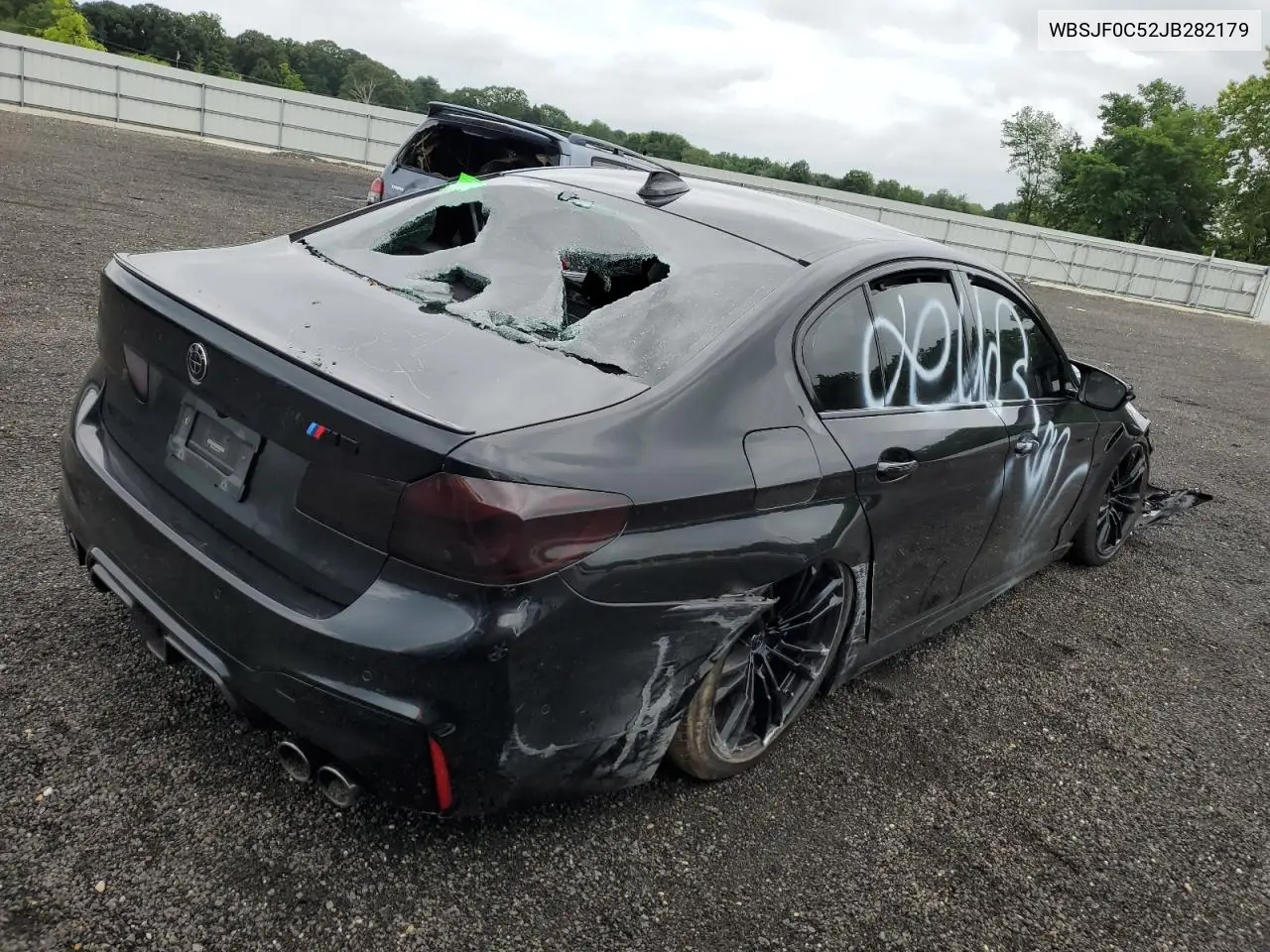 2018 BMW M5 VIN: WBSJF0C52JB282179 Lot: 63654325