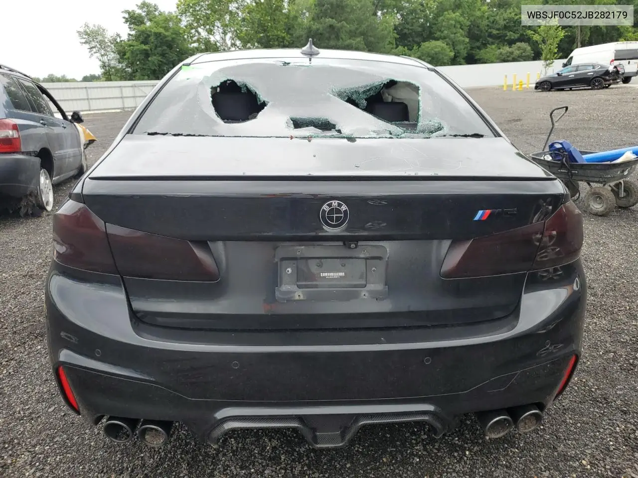 2018 BMW M5 VIN: WBSJF0C52JB282179 Lot: 63654325
