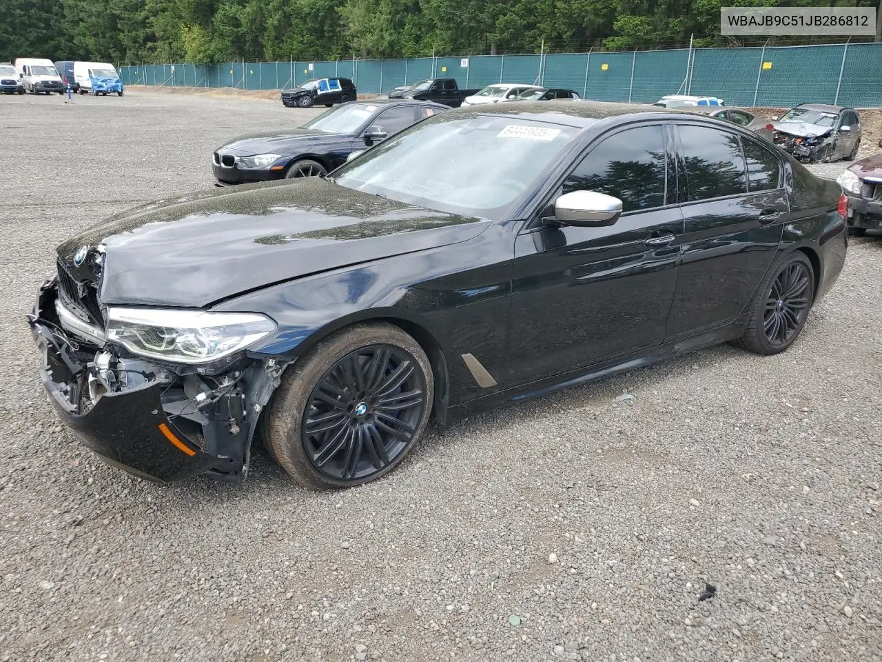 2018 BMW M550Xi VIN: WBAJB9C51JB286812 Lot: 64443935