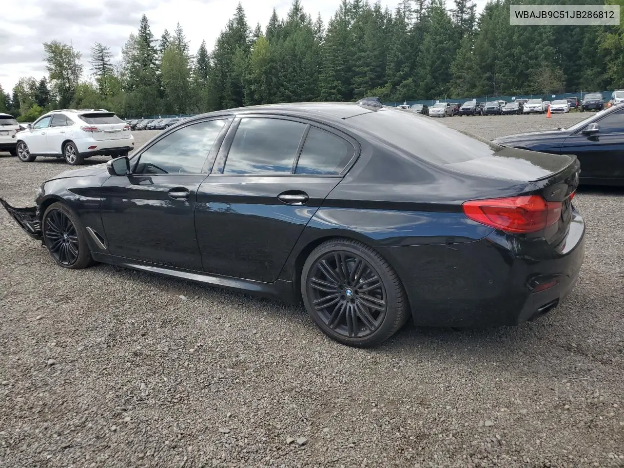 2018 BMW M550Xi VIN: WBAJB9C51JB286812 Lot: 64443935
