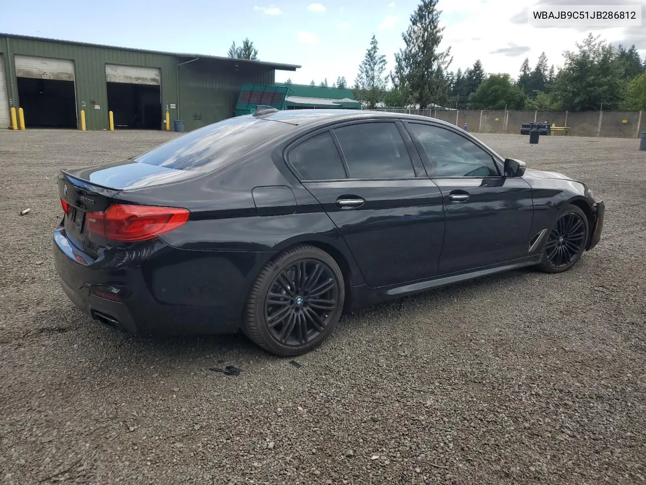2018 BMW M550Xi VIN: WBAJB9C51JB286812 Lot: 64443935
