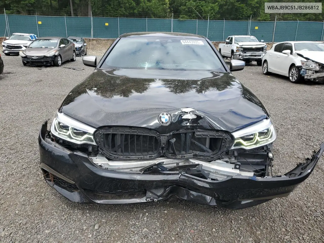 2018 BMW M550Xi VIN: WBAJB9C51JB286812 Lot: 64443935