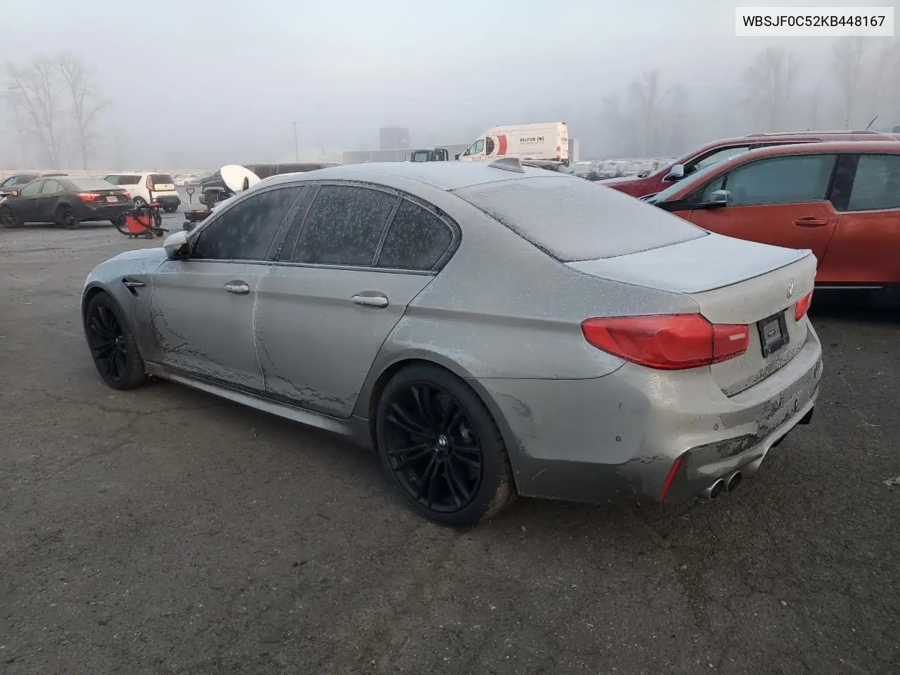 2019 BMW M5 VIN: WBSJF0C52KB448167 Lot: 42340345