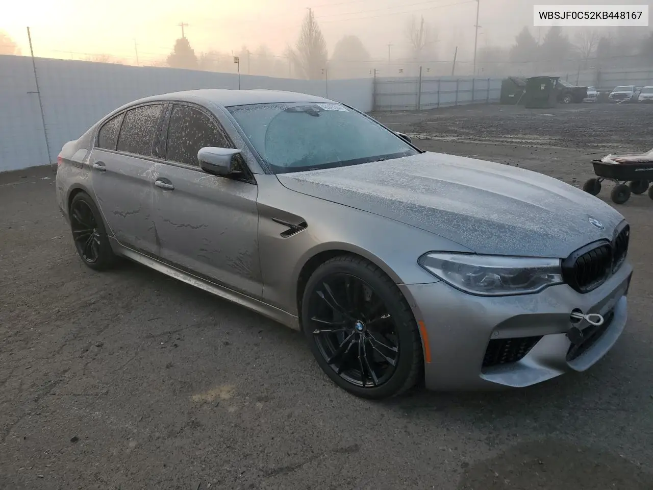 2019 BMW M5 VIN: WBSJF0C52KB448167 Lot: 42340345