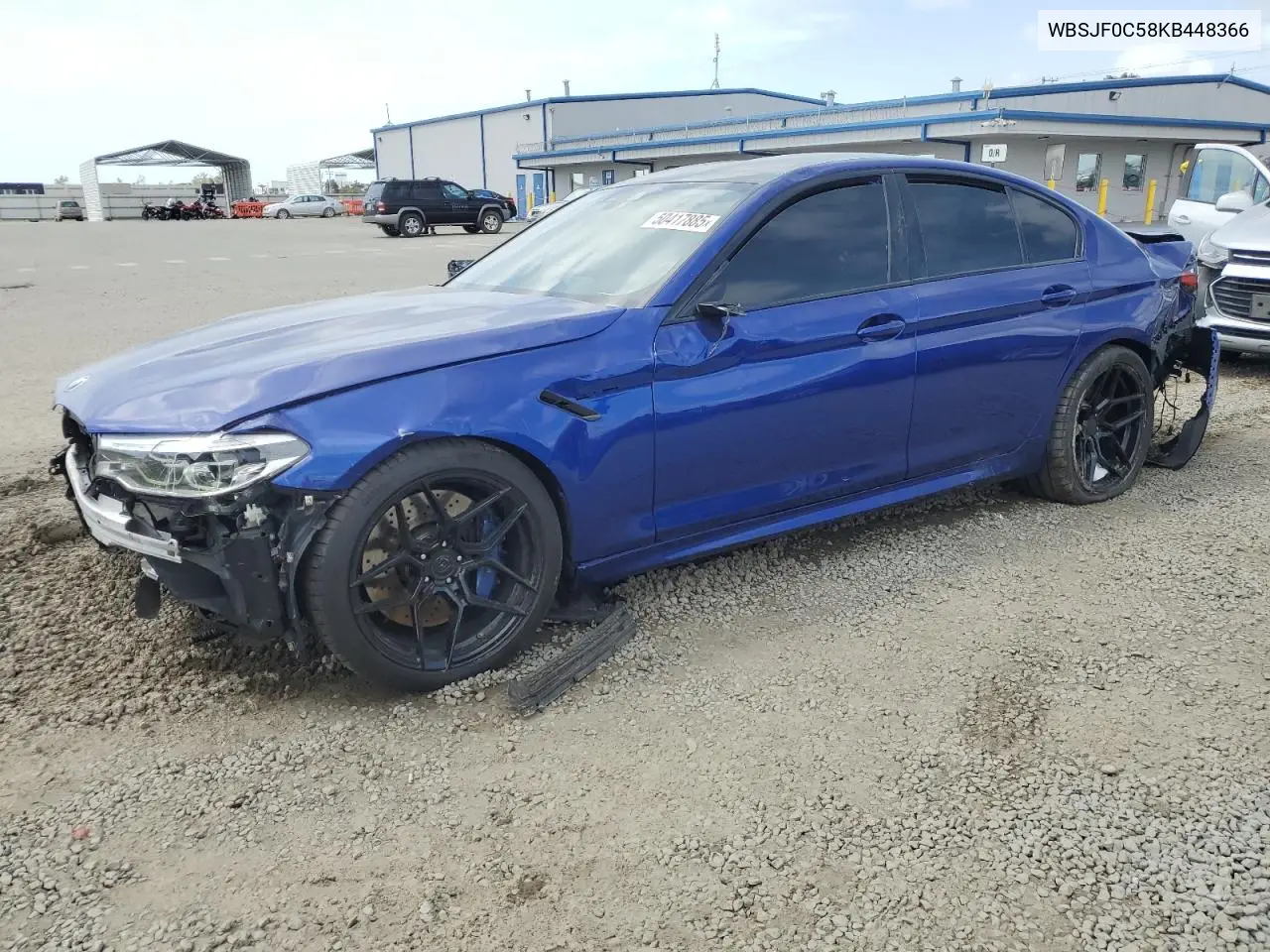 2019 BMW M5 VIN: WBSJF0C58KB448366 Lot: 50417885