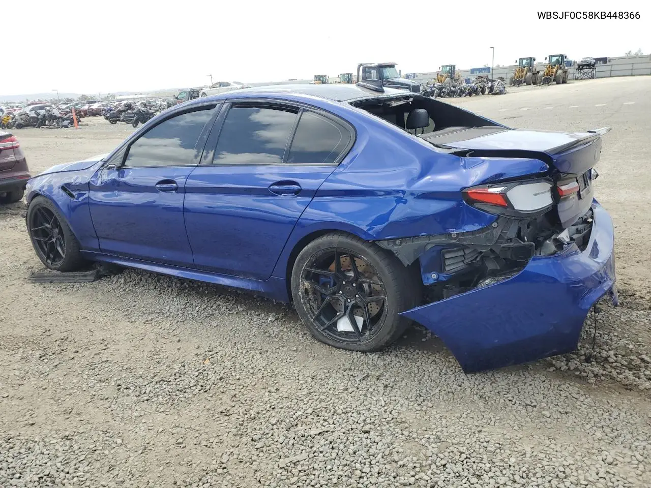 2019 BMW M5 VIN: WBSJF0C58KB448366 Lot: 50417885