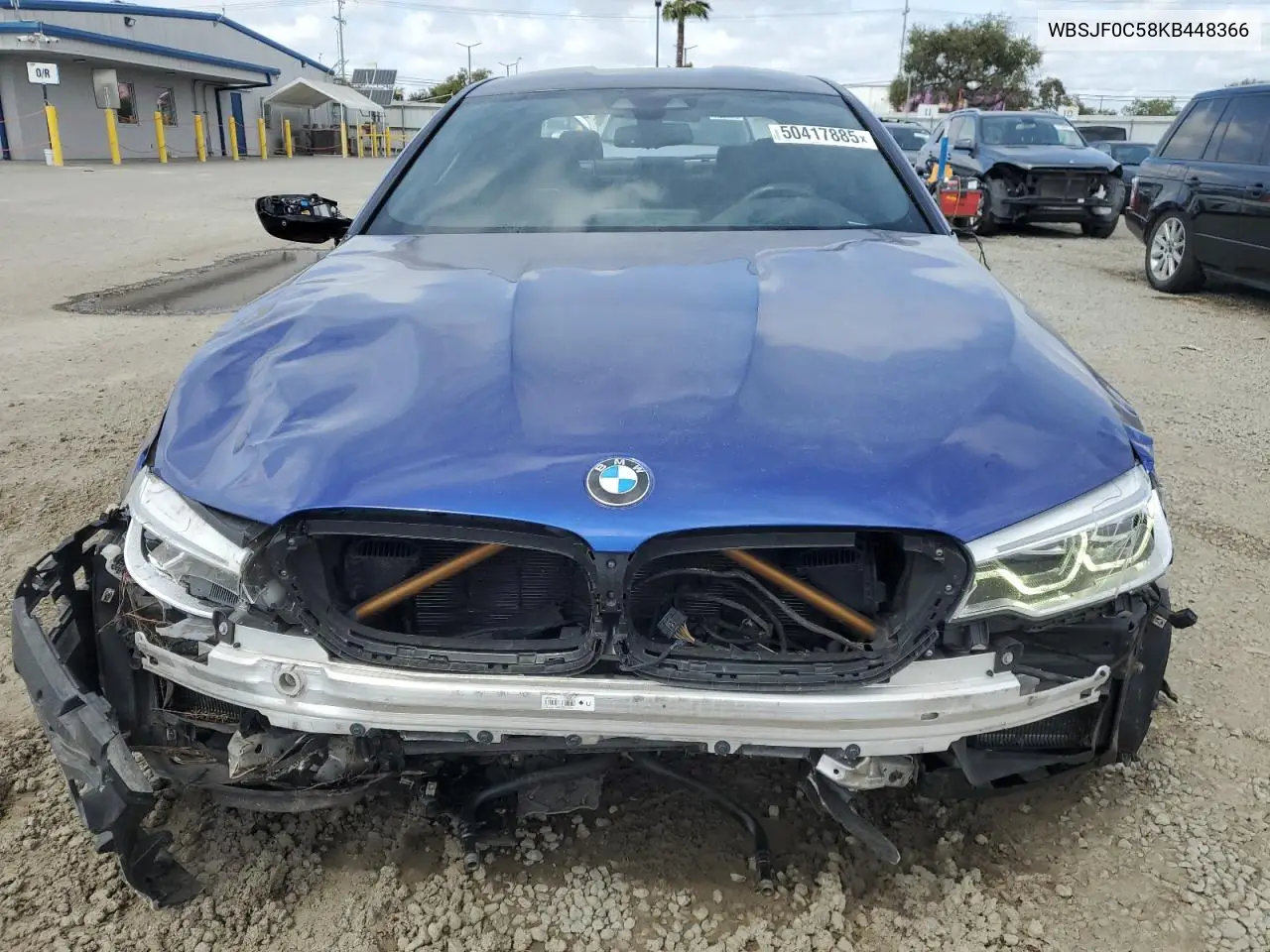 2019 BMW M5 VIN: WBSJF0C58KB448366 Lot: 50417885