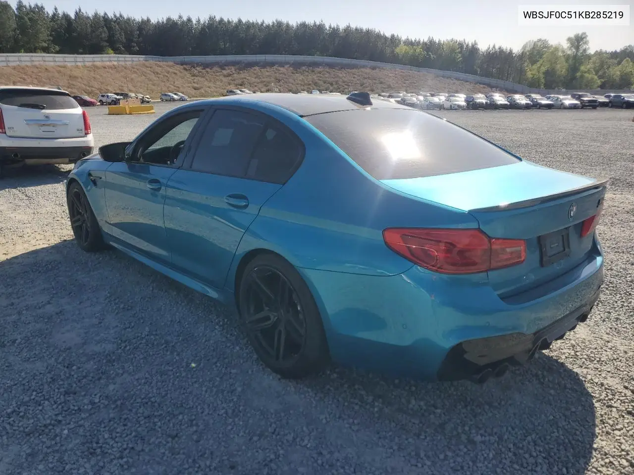 2019 BMW M5 VIN: WBSJF0C51KB285219 Lot: 53071015