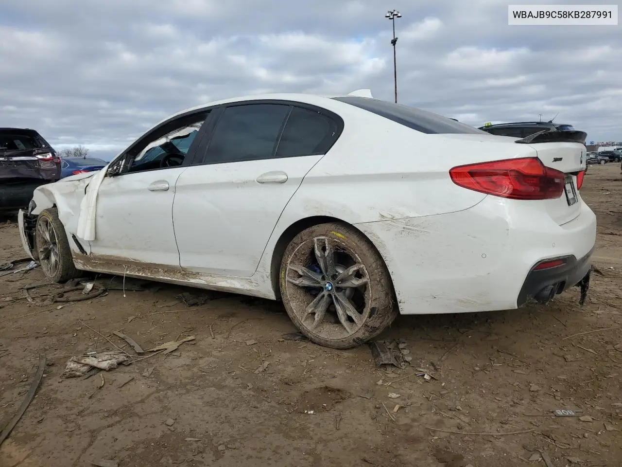 2019 BMW M550Xi VIN: WBAJB9C58KB287991 Lot: 53206135
