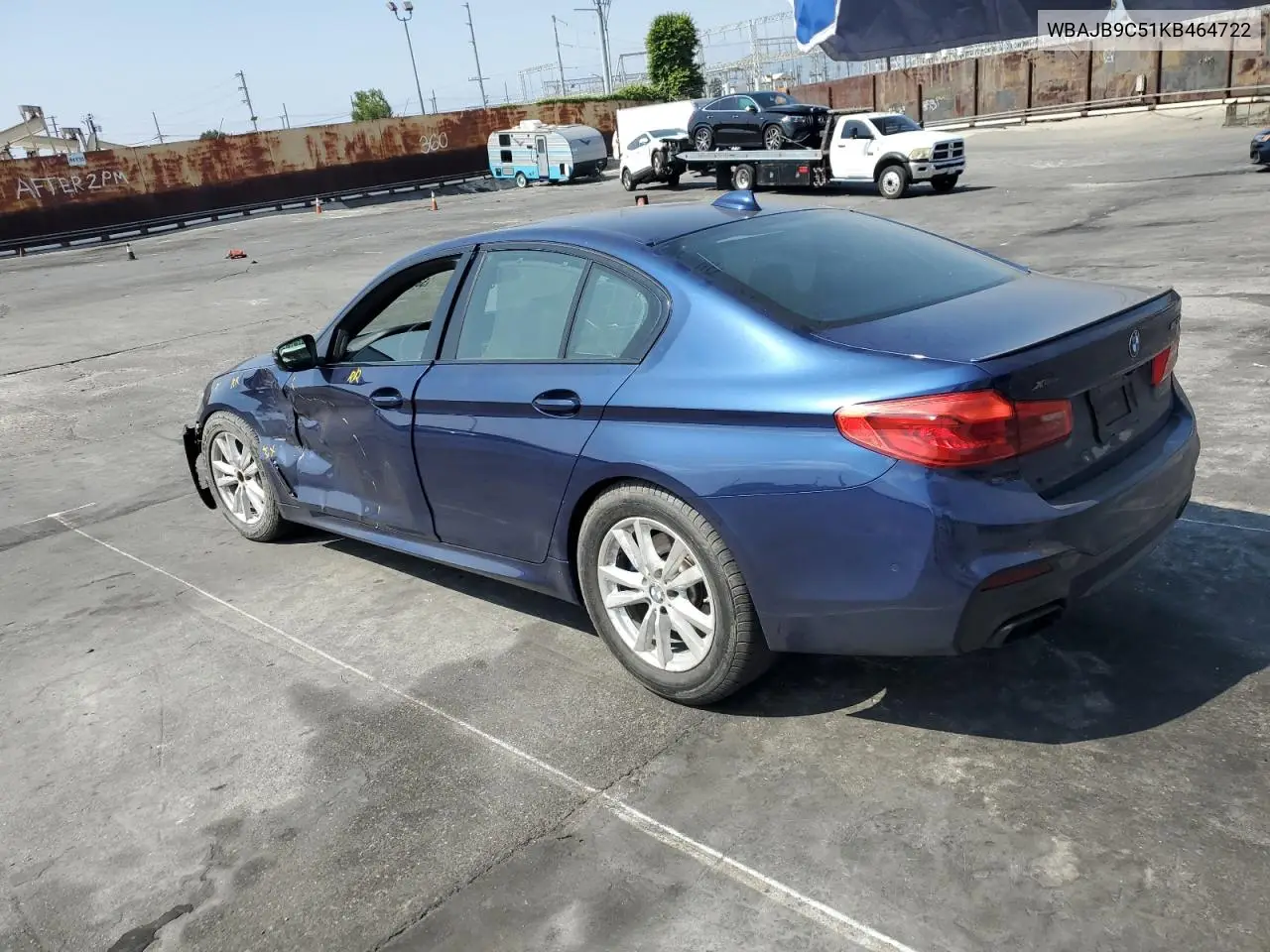 2019 BMW M550Xi VIN: WBAJB9C51KB464722 Lot: 53575135