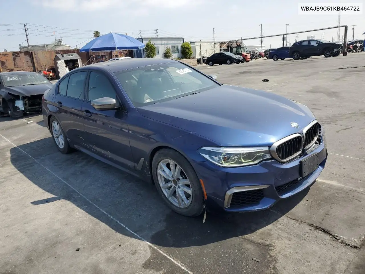 2019 BMW M550Xi VIN: WBAJB9C51KB464722 Lot: 53575135