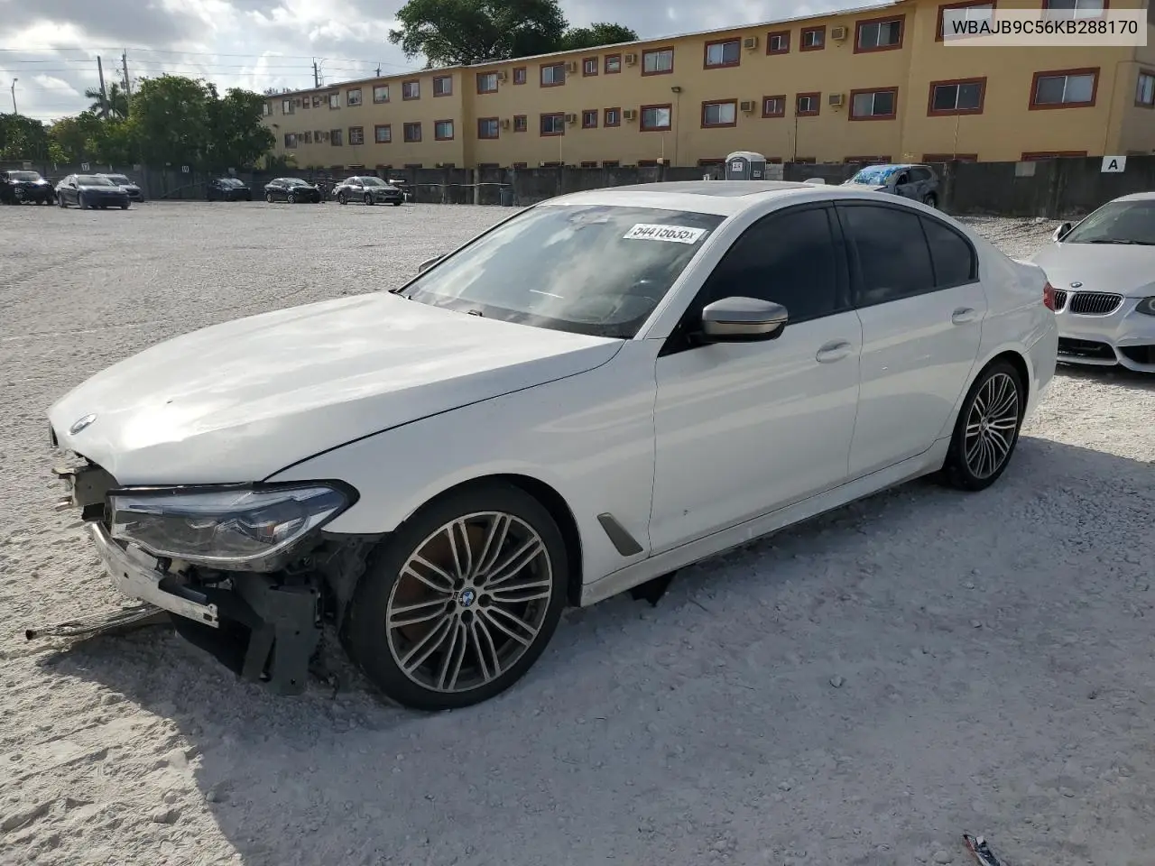 2019 BMW M550Xi VIN: WBAJB9C56KB288170 Lot: 54415635