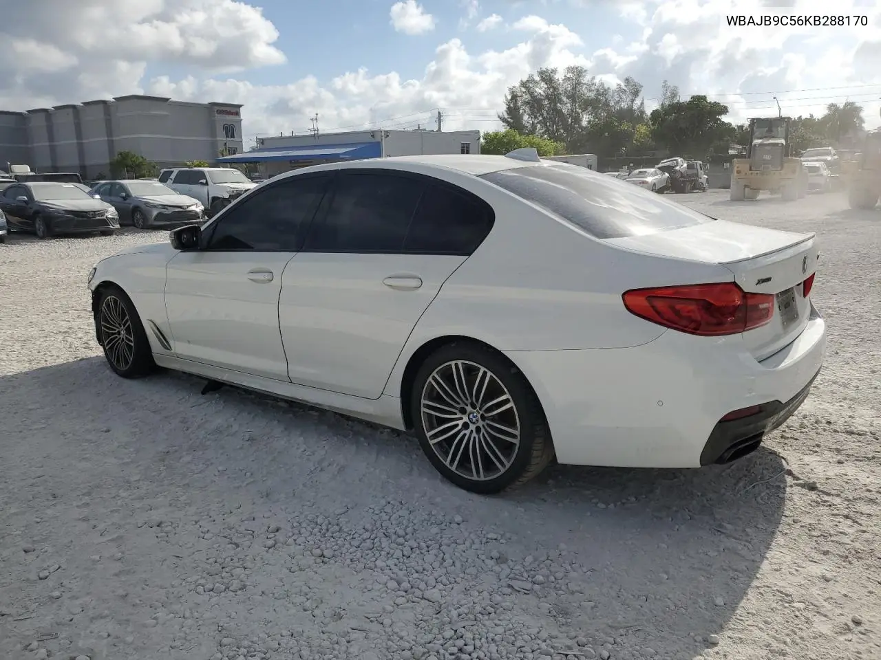 2019 BMW M550Xi VIN: WBAJB9C56KB288170 Lot: 54415635