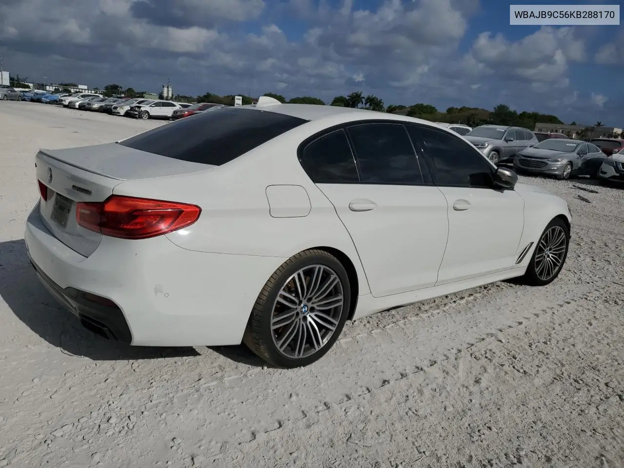 2019 BMW M550Xi VIN: WBAJB9C56KB288170 Lot: 54415635