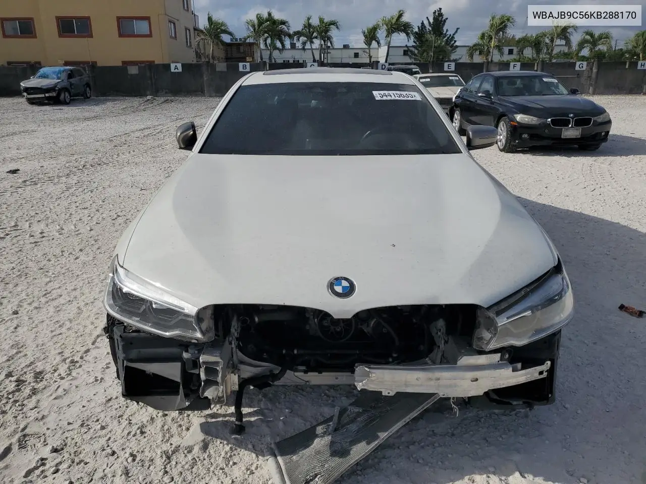 2019 BMW M550Xi VIN: WBAJB9C56KB288170 Lot: 54415635