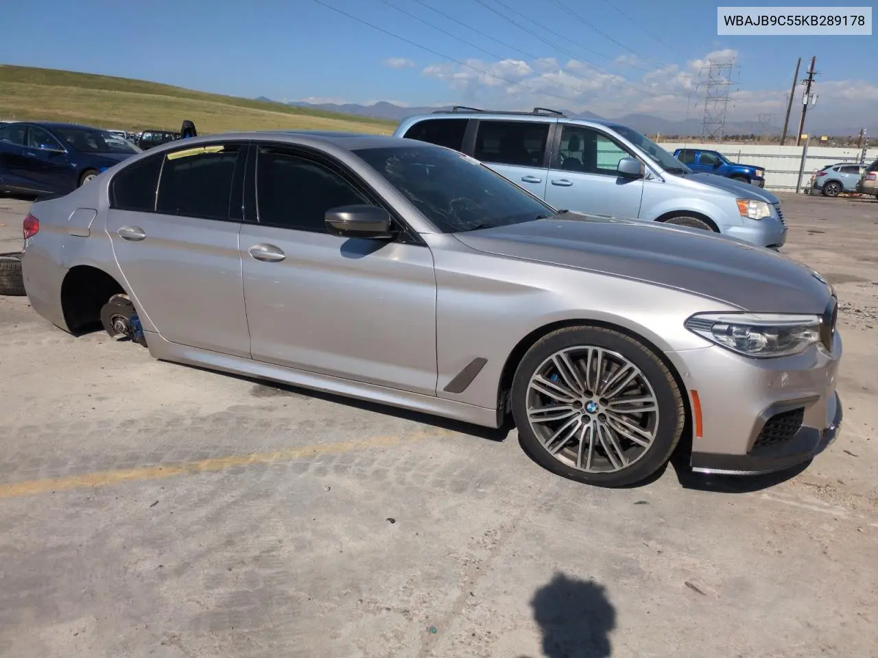 2019 BMW M550Xi VIN: WBAJB9C55KB289178 Lot: 54517575