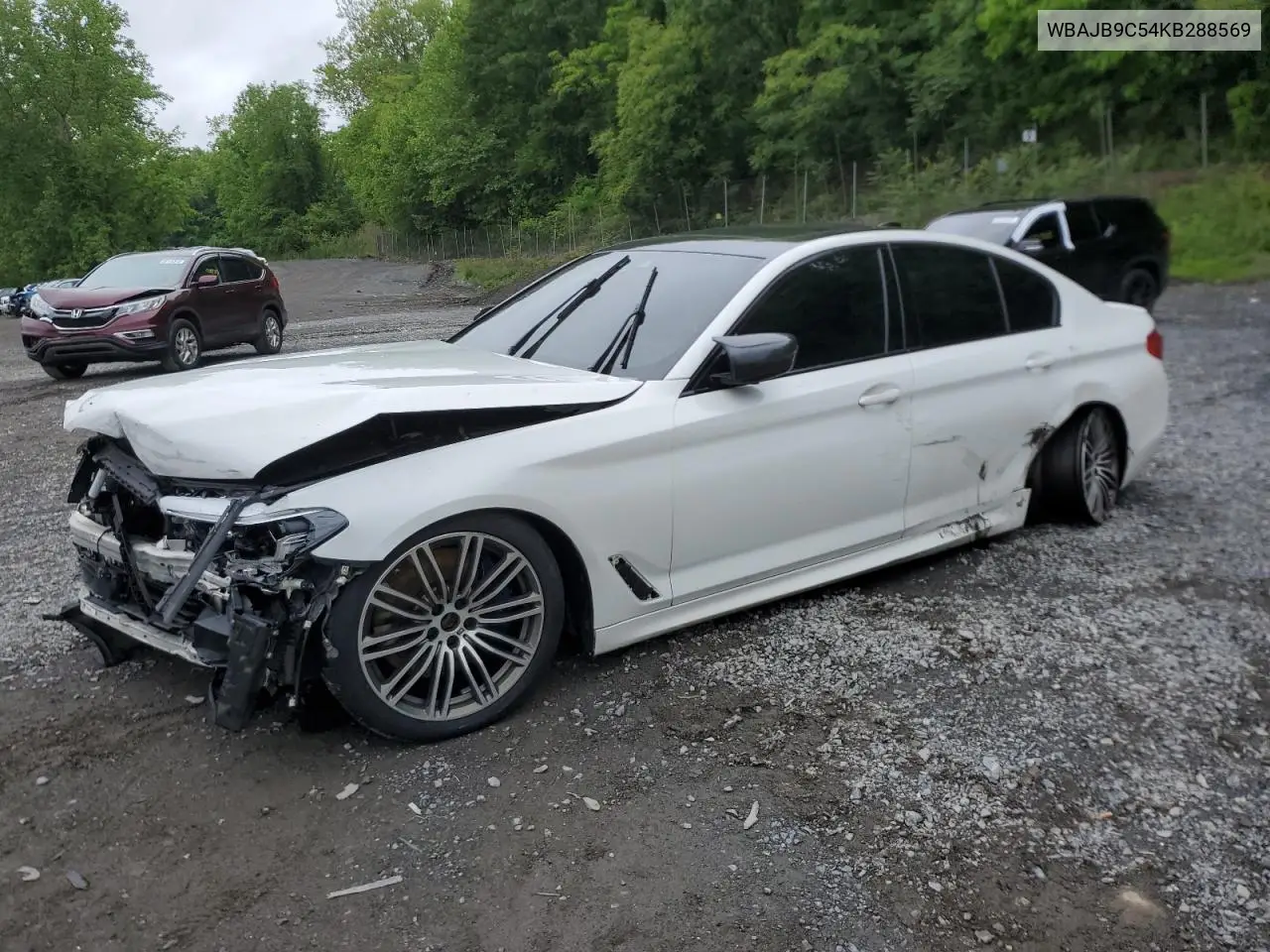 2019 BMW M550Xi VIN: WBAJB9C54KB288569 Lot: 58707235