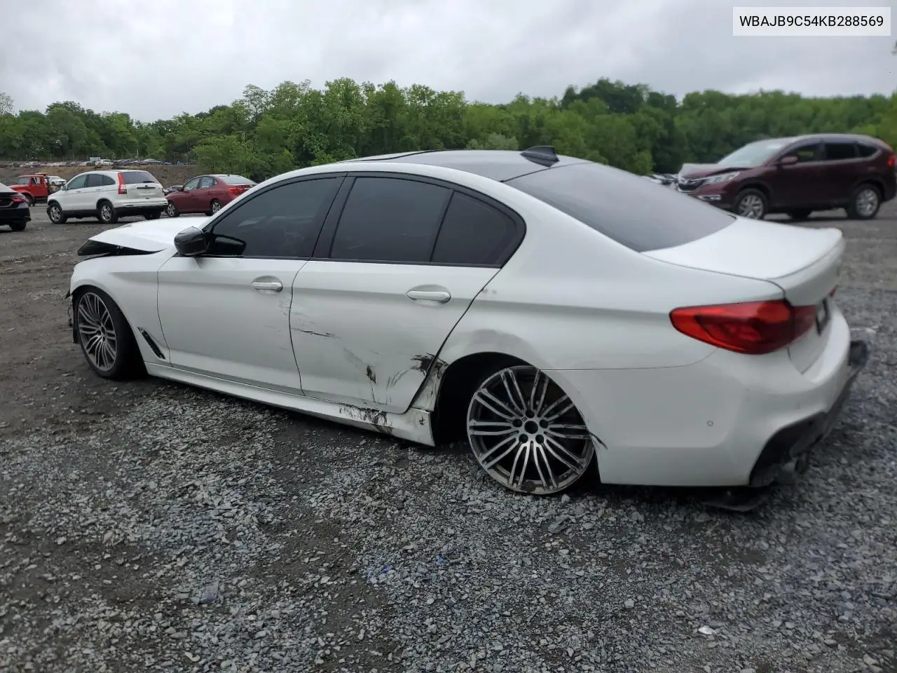 2019 BMW M550Xi VIN: WBAJB9C54KB288569 Lot: 58707235