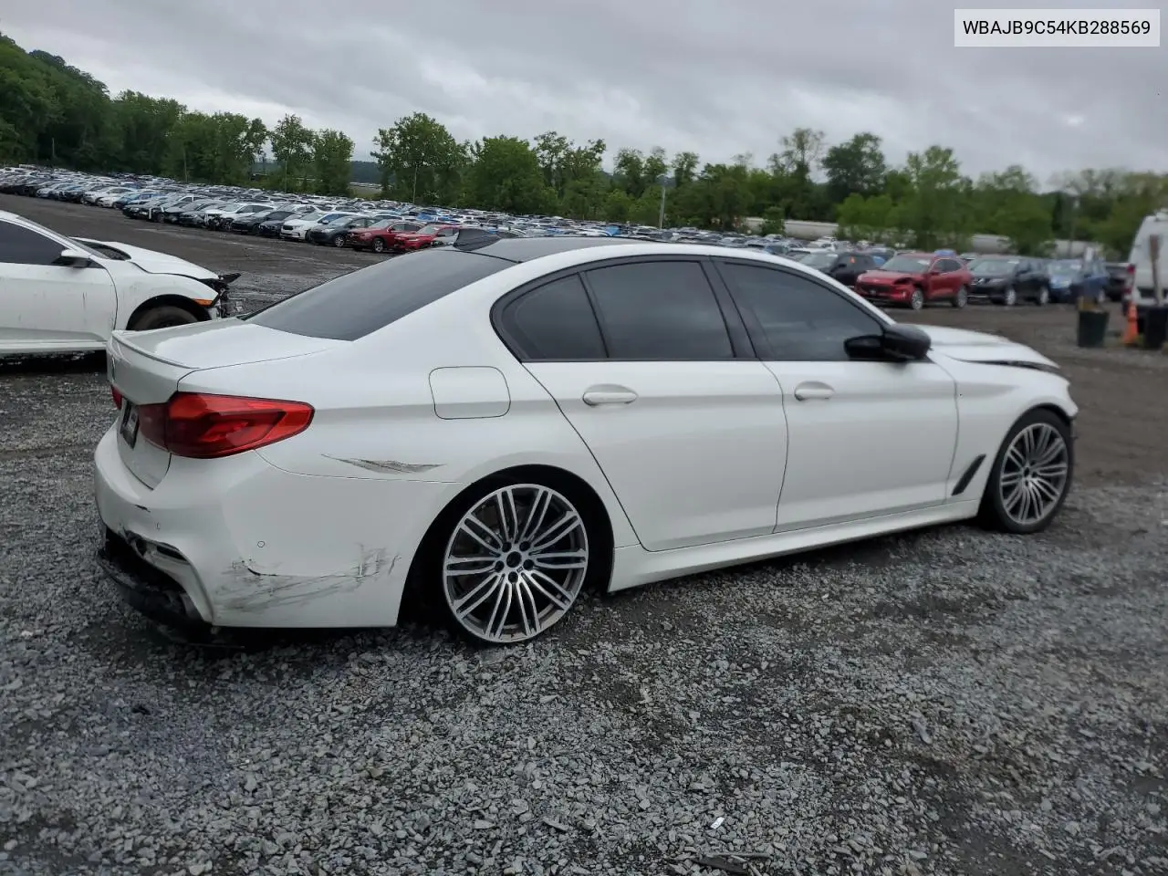 2019 BMW M550Xi VIN: WBAJB9C54KB288569 Lot: 58707235