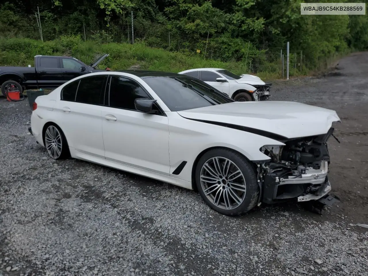 2019 BMW M550Xi VIN: WBAJB9C54KB288569 Lot: 58707235